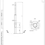 Опоры фланцевые ОТф(НФ) 108/57